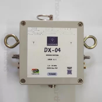 Premium 4:1 Balun for HF Antennas - Weatherproof Ham & Commercial Radio