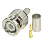BNC MALE CRIMPING TYPE FOR RG58/LME200