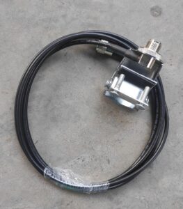 CAR CLAMP WITH 3 meter RG58 CU cable with UHF MALE