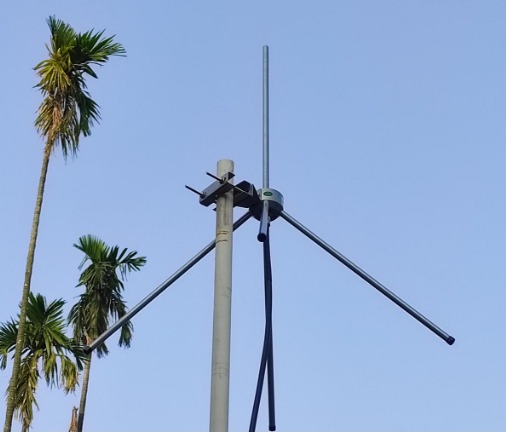 VHF GROUND PLANTE ANTENNA