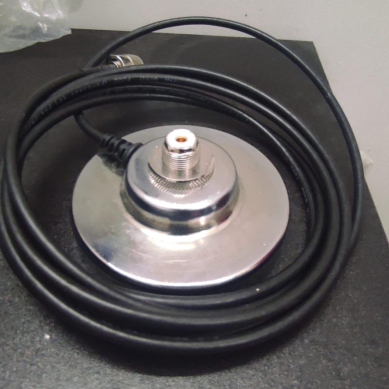 High Quality Mag Mount base with 3meter RG58 Cable with PL259 - Image 2