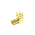SMA F R/A PCB MOUNT