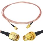 SMA male to SMA female patch cable