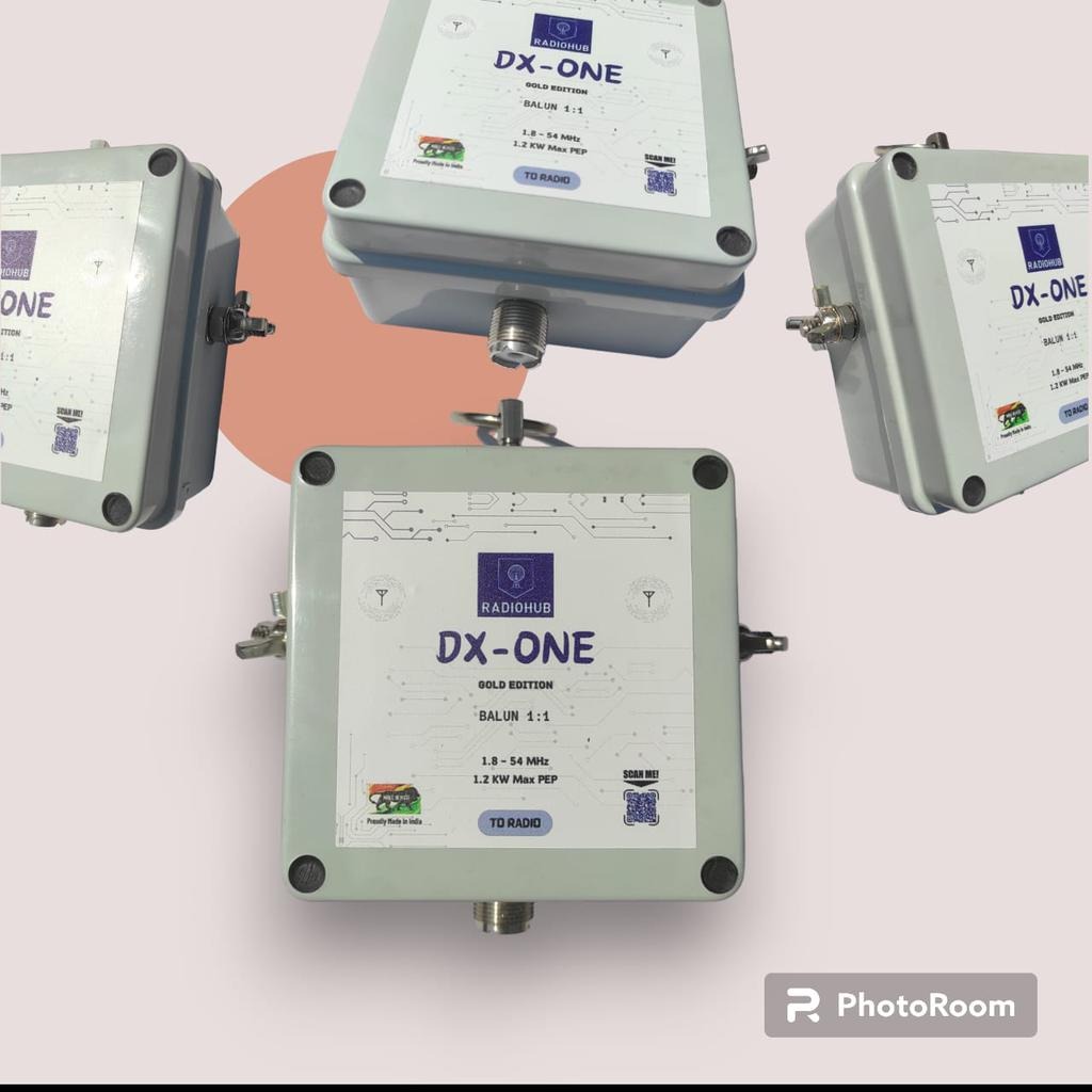 DX ONE 1:1 Balun 1.6 MHz to 30 MHz