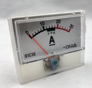55*48mm analog panel ammeter(without shunt) mili Ampere for stabilizer for battery charger and others usage - Image 2