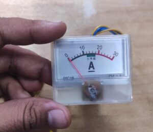 55*48mm analog panel ammeter(without shunt) mili Ampere for stabilizer for battery charger and others usage - Image 4
