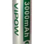 VIPOW Lithium Iron Batterie orang 18650/3300aMh