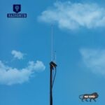 Dual Band UHF/VHF Open Sleeve J-pole Antenna.