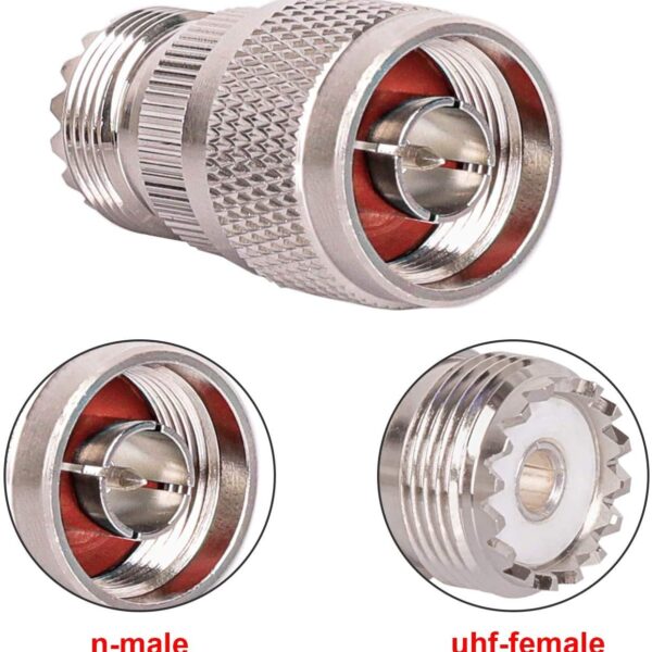 N MALE TO UHF FEMALE ADAPTOR