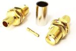 SMA FEMALE CRIMPING TYPE FOR RG58