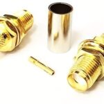 SMA FEMALE CRIMPING TYPE FOR RG58