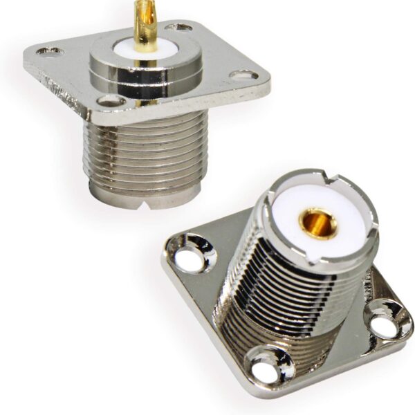 SO239 UHF connector 4 Hole Type