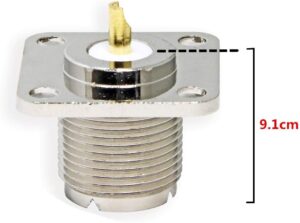 SO239 UHF connector 4 Hole Type - Image 2