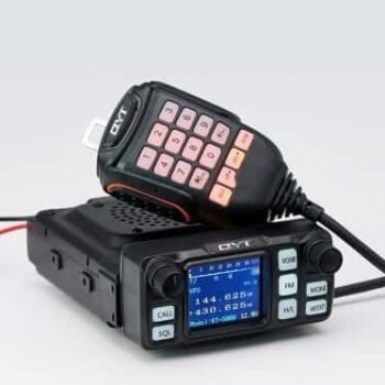 QYT KT-5000 25W VHF/UHF Mobile Radio with Detachable Front Panel (144-148MHz / 430-440MHz)