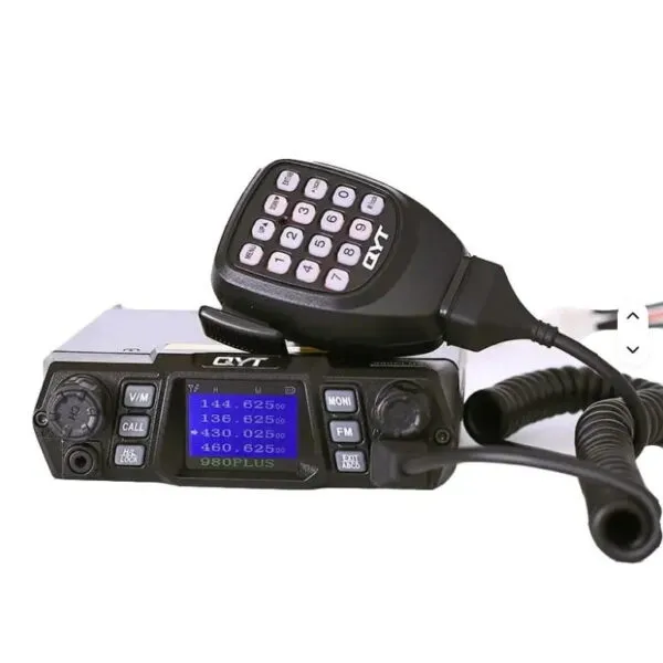 QYT KT-980plus Mobile Radio 75W/50W Dual Band 136-174&400-470MHz