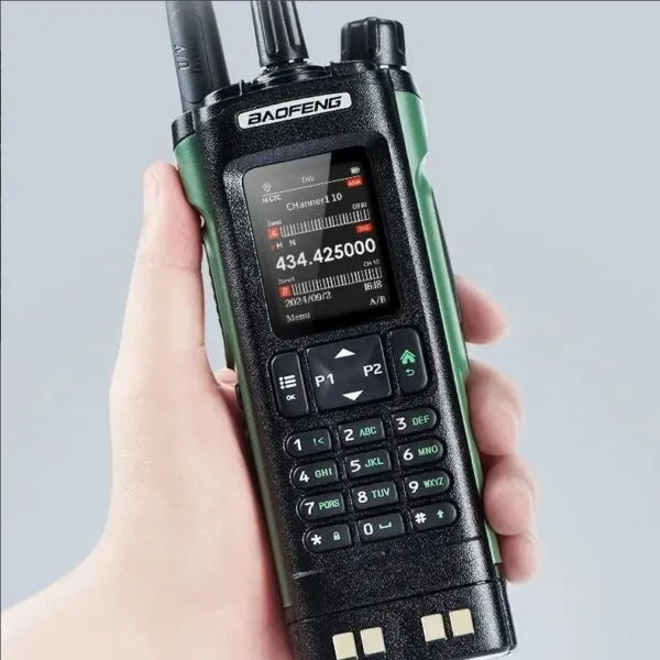 Baofeng UV-32 Multi band AM FM UHF VHF 10W GPS One-Click Frequency Long Range Bluetooth APP read-write frequency