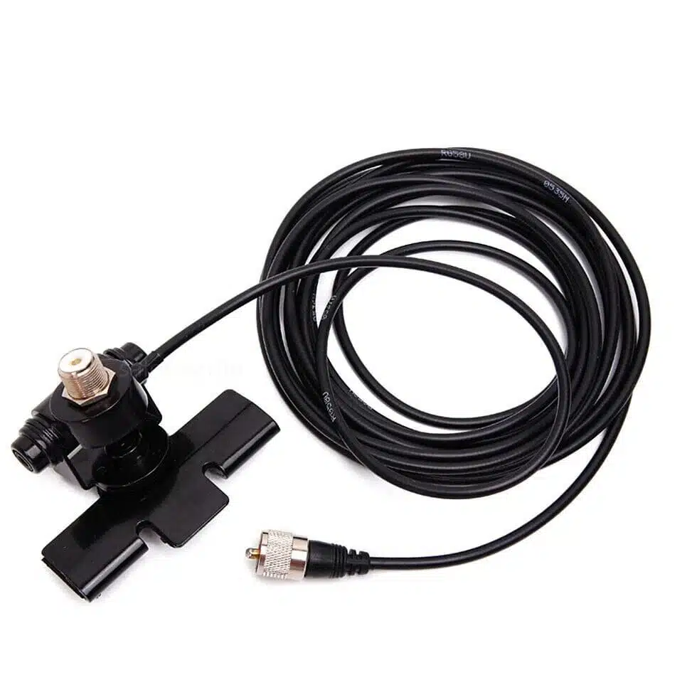 Nagoya B-400 Antenna Bonnet mounting clamp & 3-meter cable with UHF male connector - Image 2