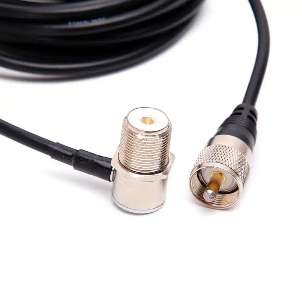 Nagoya B-400 Antenna Bonnet mounting clamp & 3-meter cable with UHF male connector - Image 3