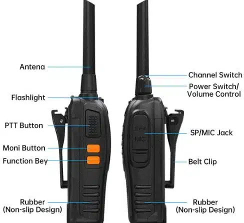 Walkie Talkie BF-888s (License Free PMR) - Image 4