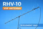 RHV-10 VHF Antenna – 10 Element Yagi