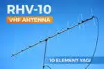 RHV-10 VHF Antenna – 10 Element Yagi