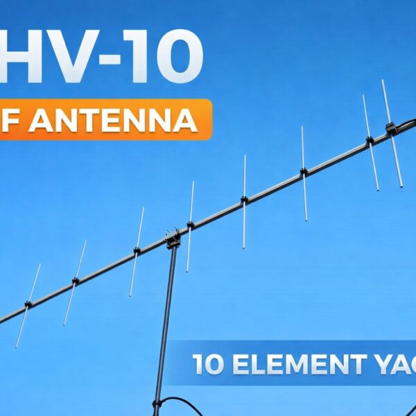 RHV-10 VHF Antenna – 10 Element Yagi