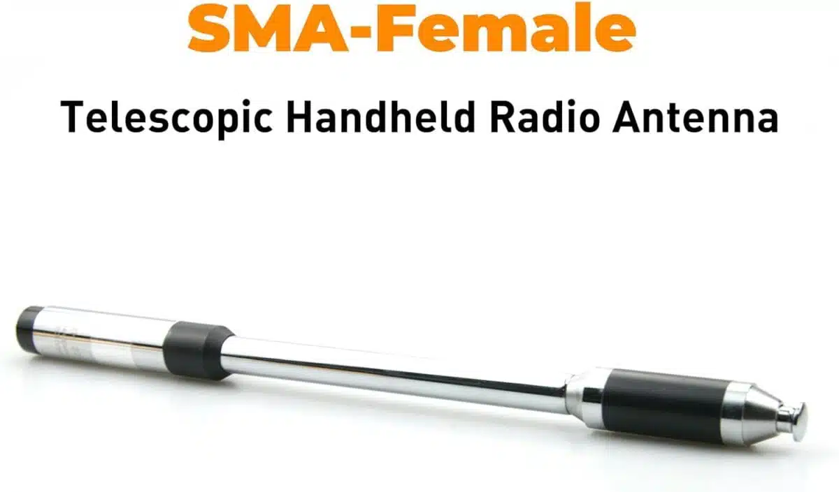 RH770 Dual Band 144/430MHz High Gain SMA-Female Telescopic Handheld Radio Antenna - Image 3