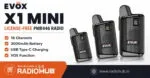 EVOX X1 Mini License-Free PMR446 Handheld Radio(walkie talkie) with Standard Accessories - Image 2