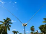 RADIOHUB RH-MB6 Portable Multiband HF Horn Antenna | 20M-17M-15M-12M-10M-6M | 250W | Telescopic Whip | Field Operation Antenna