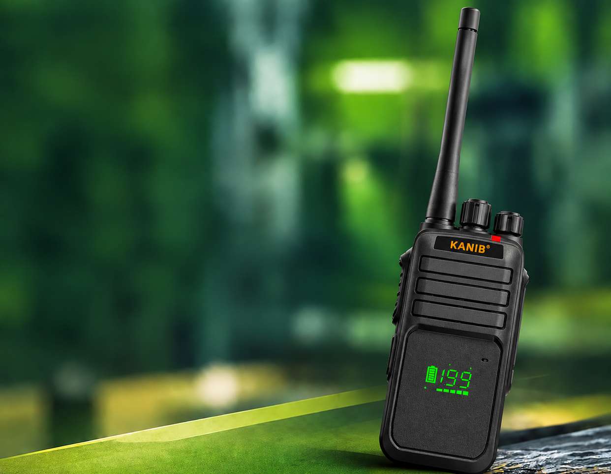 KANIB KT-370 Hidden Display License Free Walkie Talkie