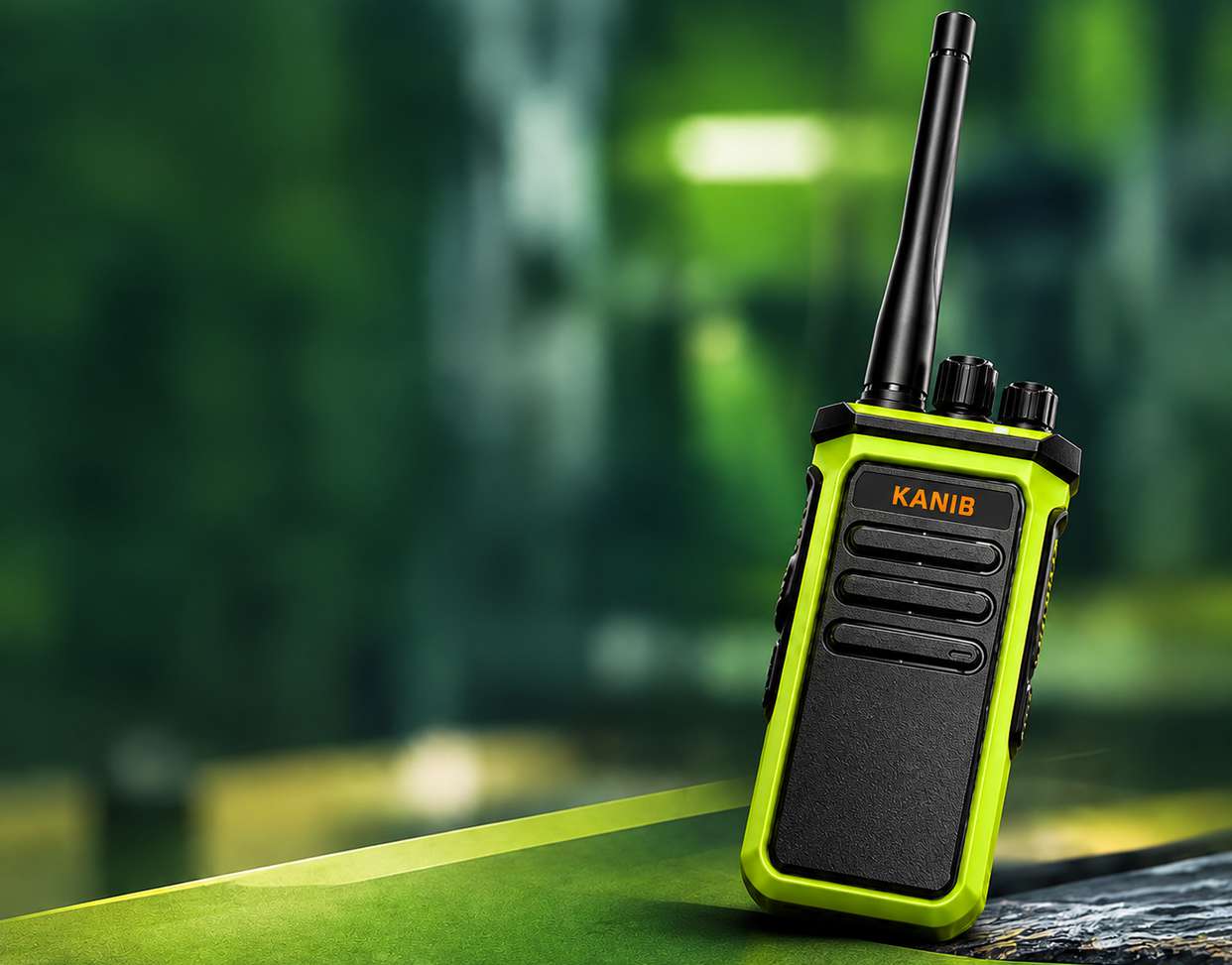 KANIB KT-510D - Green Professional License Free Walkie Talkie